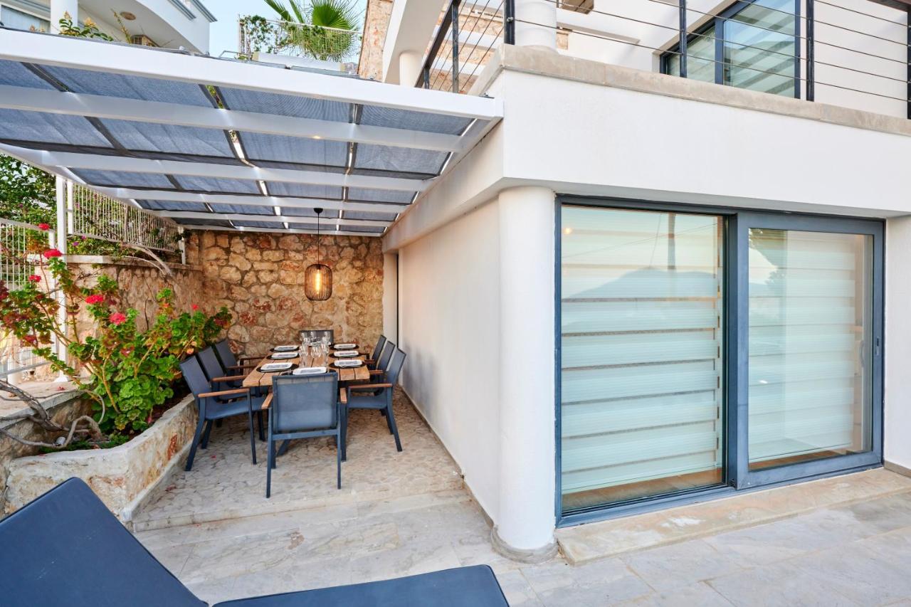 Luxus Villa Skyla Mit 5 Schlafzimmern & Meer-Blick Kaş Extérieur photo